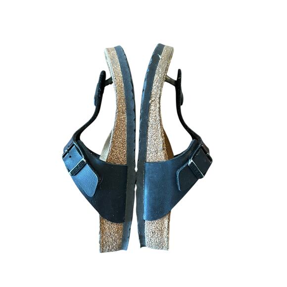 BIRKENSTOCK Black Gizeh Kids Birko-Flor - Girls EU 31 US 13 - Picture 5 of 8